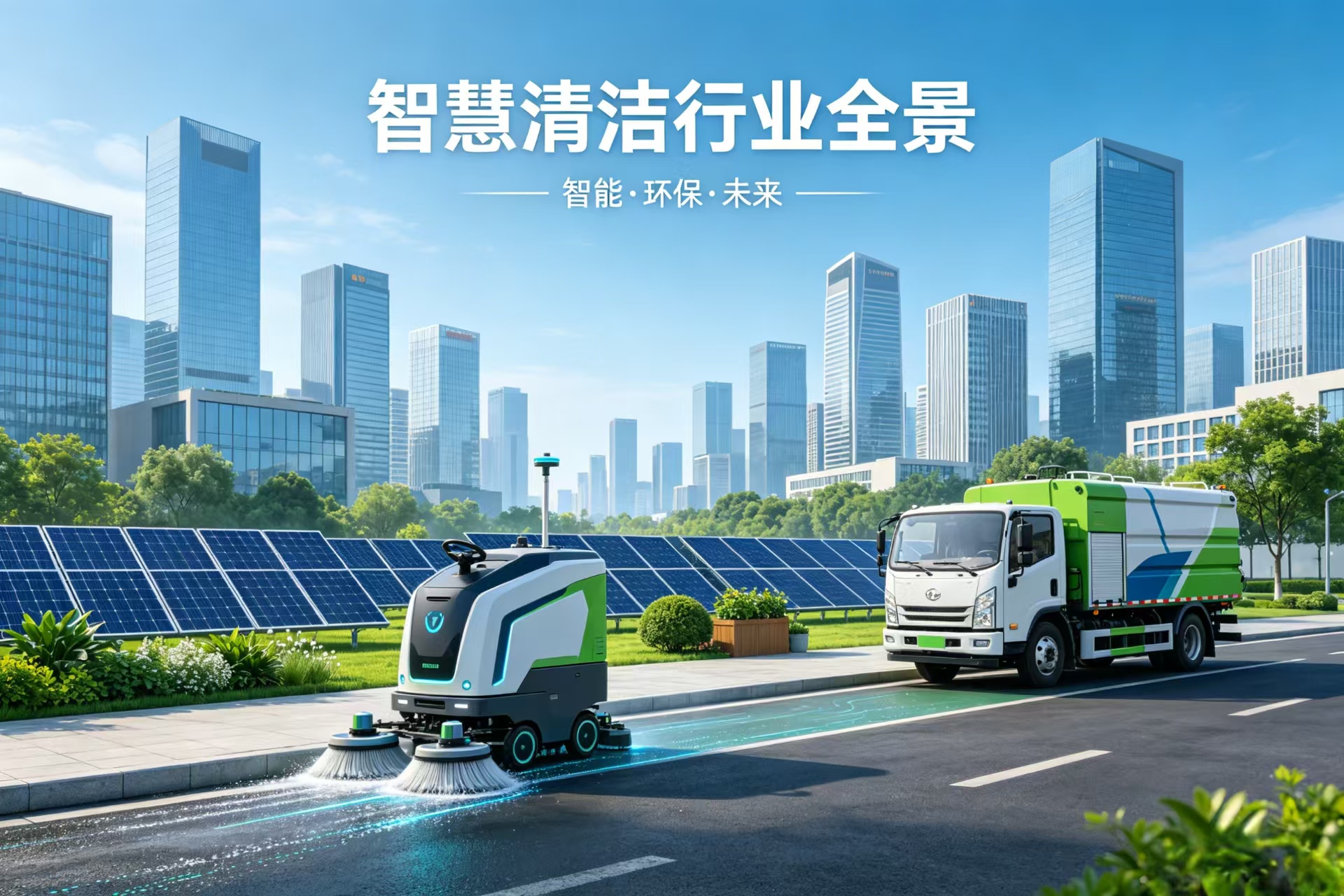 清潔行業發展全景：智能化與綠色化雙輪驅動，專業賽道迎來黃金期
