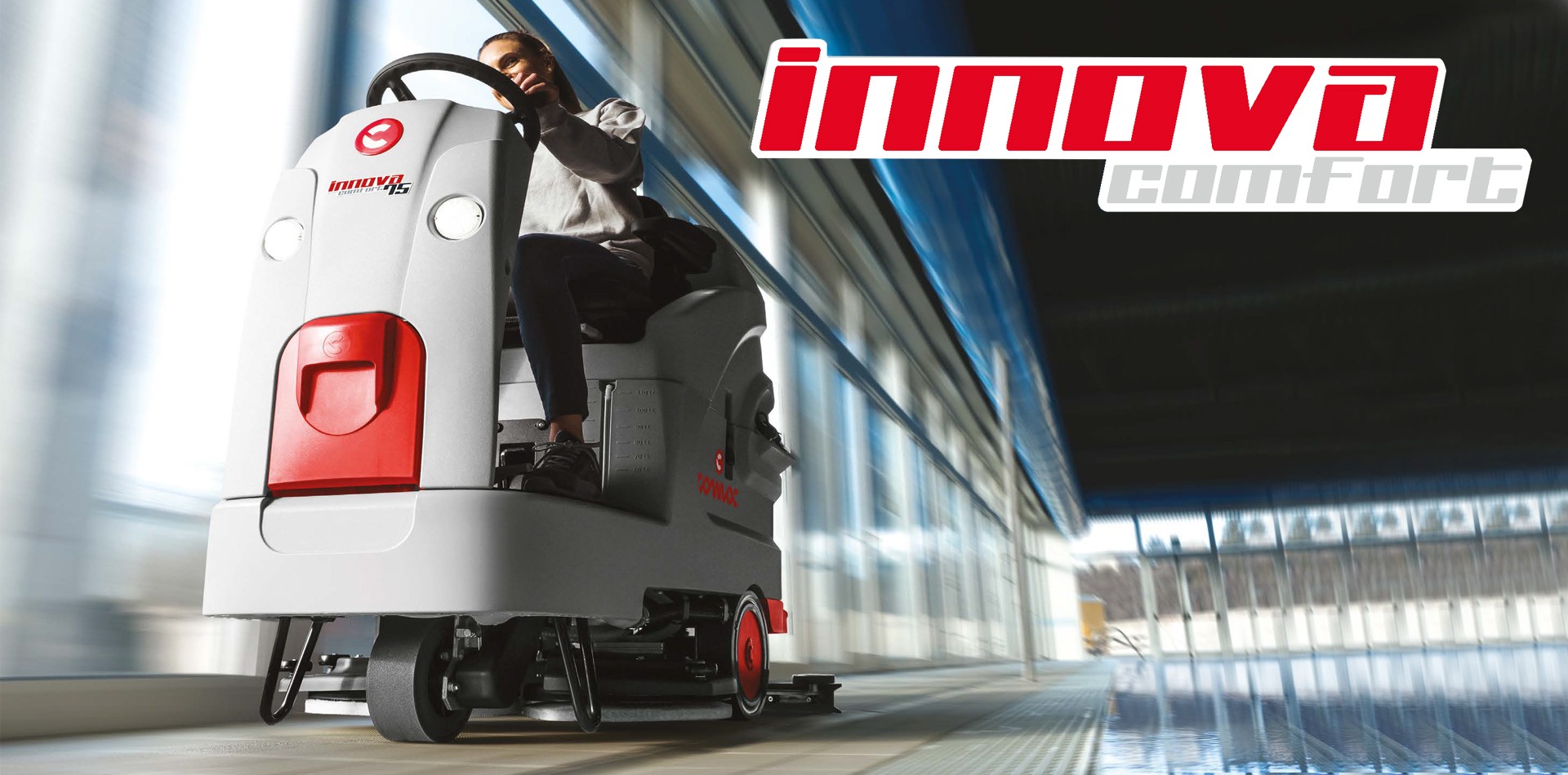 Innovation 85駕駛洗地機(jī),科邁柯駕駛洗地機(jī)